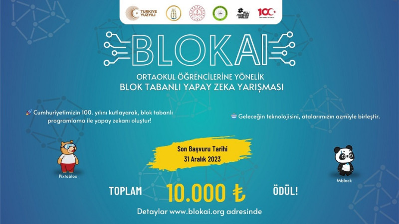Şanlıurfa’da Ortaokul Öğrencileri için Yapay Zeka Yarışması Başvuruları Başladı!