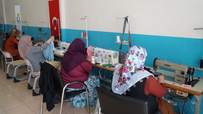 Haliliye'deki Milletevleri, Kadınların Meslek Öğrendiği Adres Oluyor