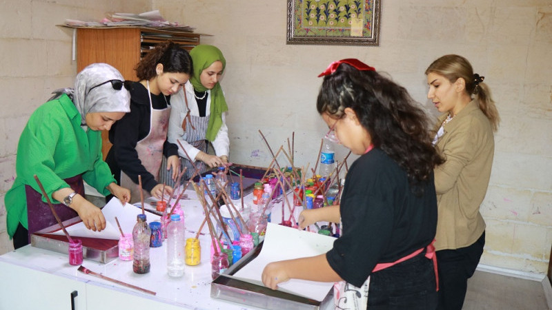 Haliliye Belediyesi Kültür ve Sanat Evine Kursiyerlerden Yoğun İlgi