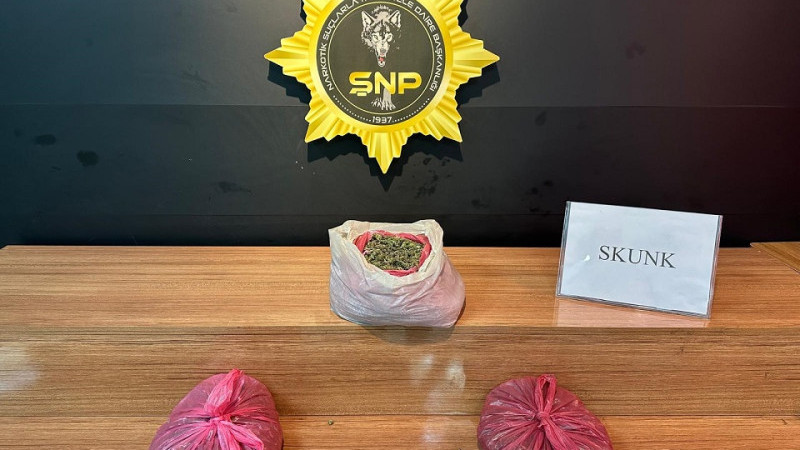 Şanlıurfa'da 2 Kilo 450 Gram Skunk Maddesi Ele Geçirildi