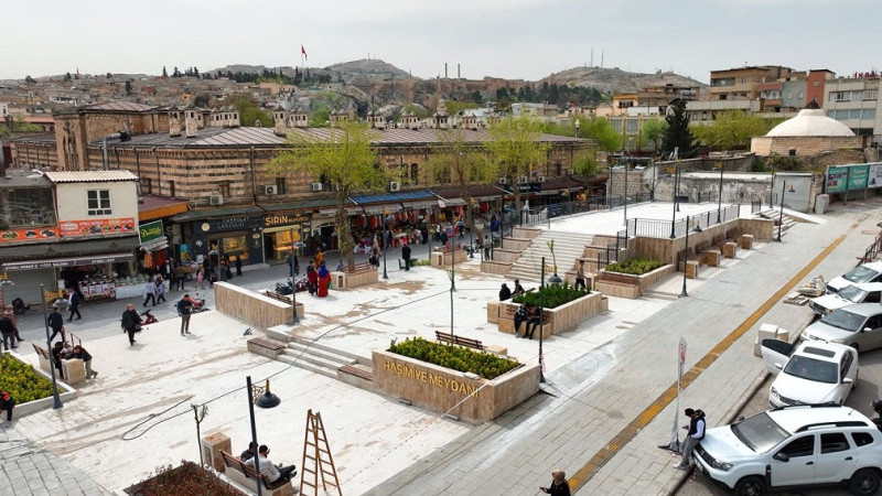 Şanlıurfa Büyükşehir Belediyesi Haşimiyede Meydan Projesini Tamamladı