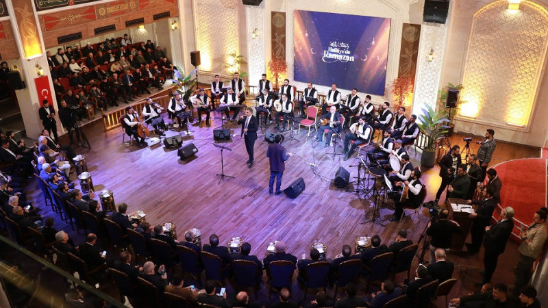 Haliliye'de Teravih Namazı ve Tasavvuf Musikisi Dinletisi Düzenlendi