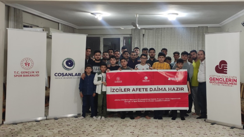 Coşanlar İzcilik ve Spor Kulübünün ‘‘ İzciler Afete Daima Hazır ’’ Projesi Tanıtıldı