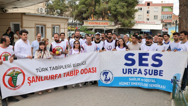 Şanlıurfa'da Sağlıkta Şiddete Tepki: Failler Cezalandırılsın 