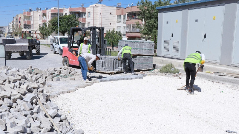 Haliliye'de Üst Yapı Çalışmaları Sürüyor