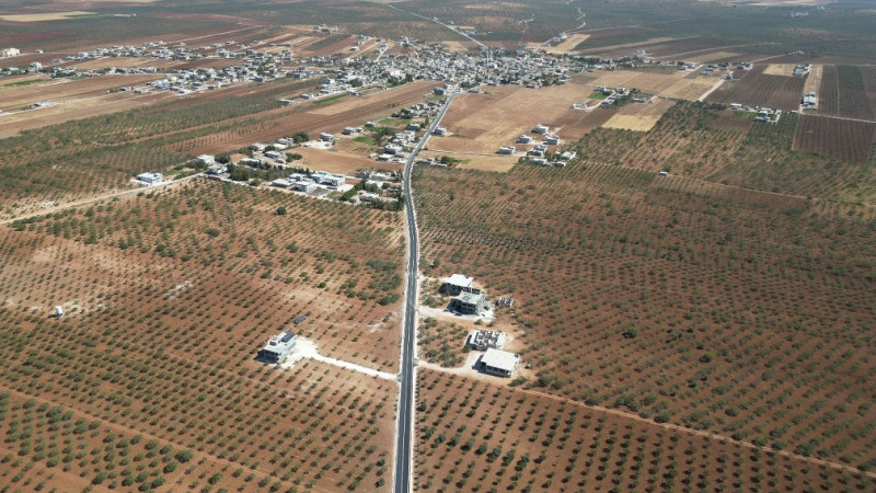 Büyükşehir Belediyesi Birecik’te 11,5 Kilometrelik Yolu Asfaltla Buluşturdu