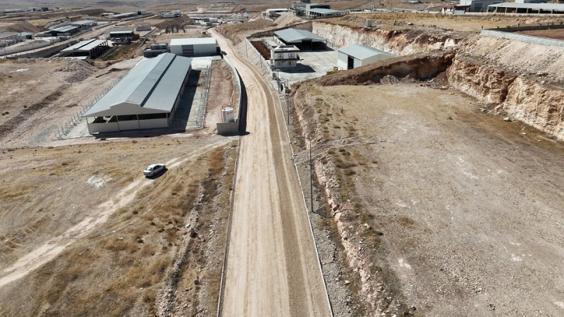 Şanlıurfa Tarıma Dayalı İhtisas OSB'deki Yeni Yol Çalışmalarında Sona Gelindi