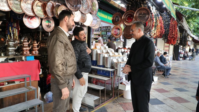 Başkan Kuş Haftaya Esnaf Ziyaretiyle Başladı