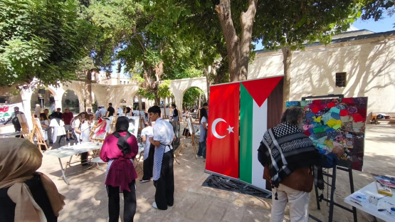 Şanlıurfa’da Gazze’ye Destek Amacıyla 