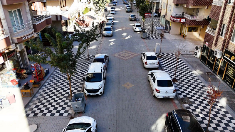 Karaköprü Çankaya Mahallesi’nde Prestij Sokağın Yapımı Tamamlandı
