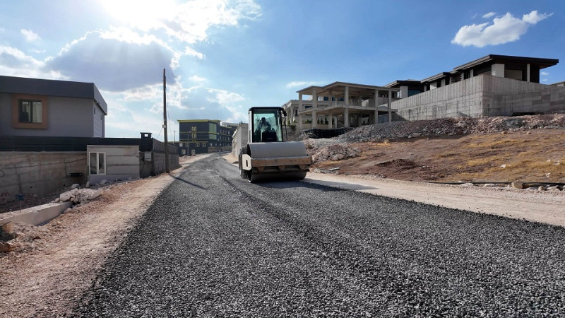 Karaköprü'deki Yollarda Kış Hazırlığı Başlatıldı