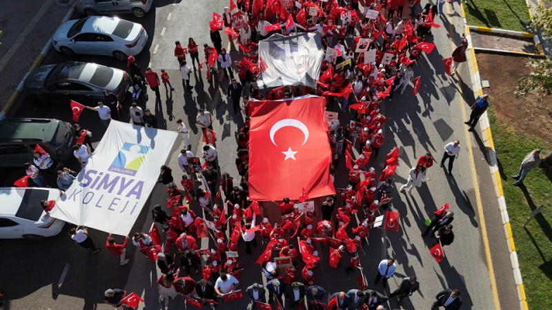 Karaköprü’de 29 Ekim Cumhuriyet Bayramı Etkinliği Düzenlendi