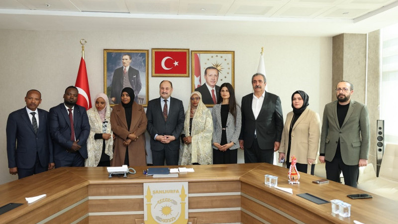 Başkan Gülpınar, Etiyopya Heyetini Makamında Ağırladı