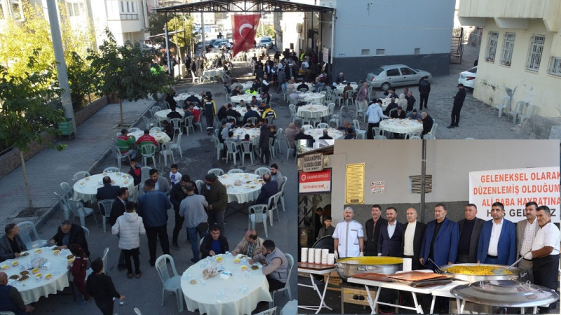  Karaköprü'de Ali Baba Hayratı Geleneği Bu Yıl da Devam Etti