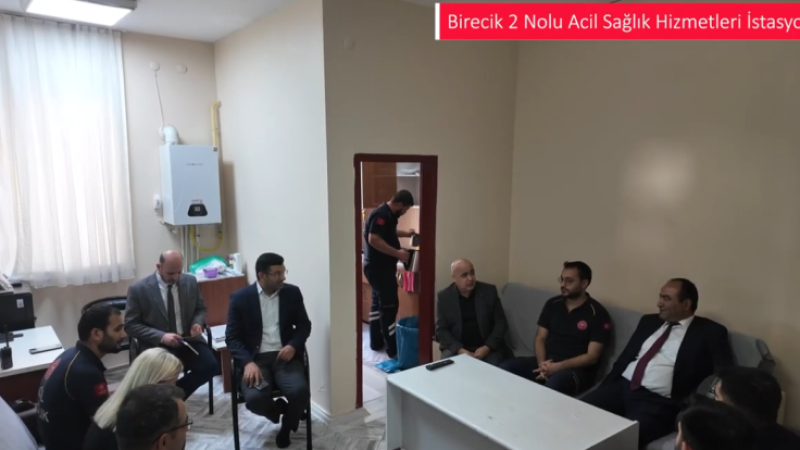 Sağlık Müdürü Dr. Erhan Berk’ten Birecik’e Ziyaret