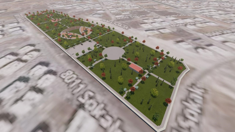 Şanlıurfa Büyükşehir Belediyesi'nden Karaköprü'ye Park Müjdesi