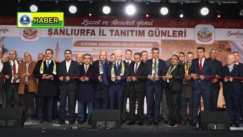 Şanlıurfa Tanıtım Günleri, İstanbul'da Başladı