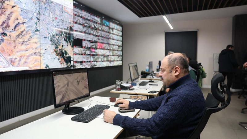 Başkan Gülpınar, Karla Mücadeleyi Yönetti