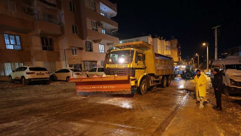 Haliliye'de Buzlanmaya Karşı Çalışmalar Sürdürülüyor