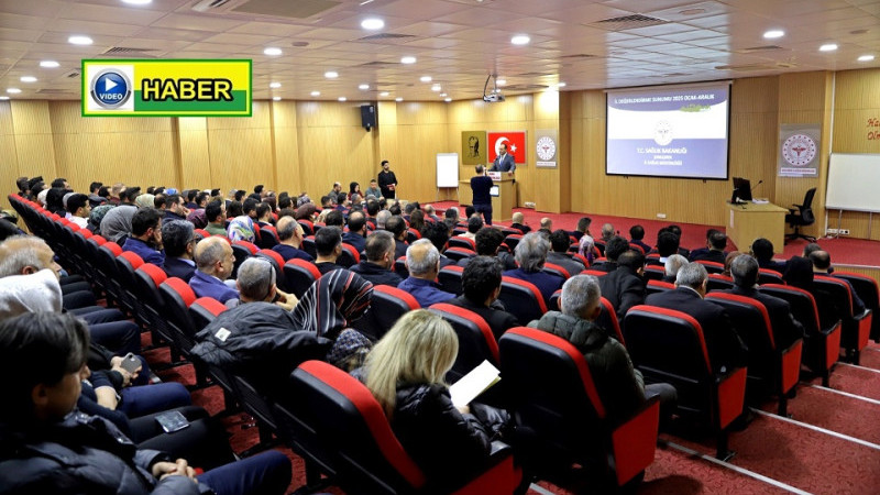 Şanlıurfa’da Sağlık Yöneticileri Değerlendirme Toplantısında Bir Araya Geldi