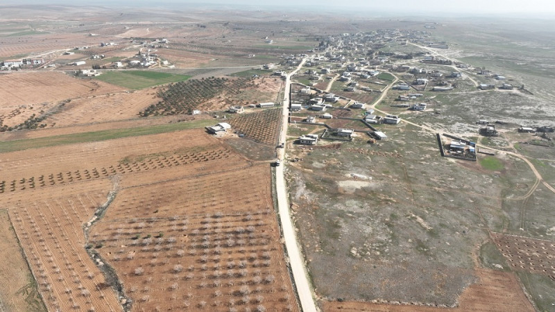 Şanlıurfa Büyükşehir Belediyesi Kırsalda Yol Çalışmalarını Sürdürüyor