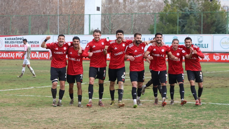 Karaköprü Belediyespor Diyarbekirspor'u 5-1 Mağlup Etti