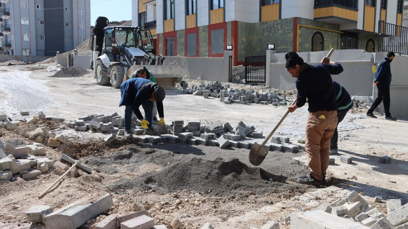 Karaköprü'de Ulaşım Çalışmaları Devam Ediyor