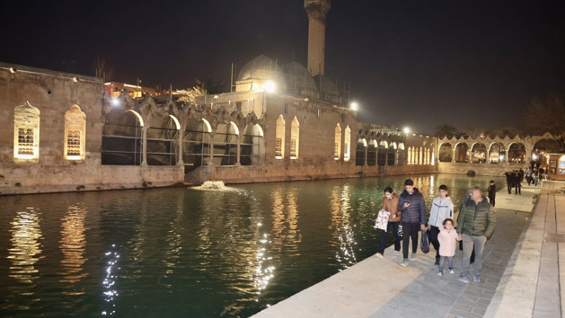 Balıklıgöl Aydınlatması Tamamlanıyor