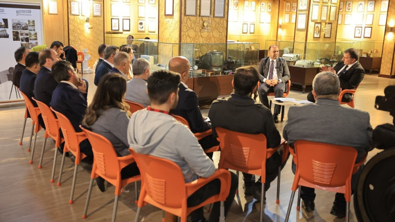 Başkan Çiftçi, Medya Temsilcileriyle Açık Oturum Programında Buluştu