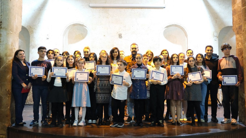 Şanlıurfa’lı Genç Piyanistler Sahnede Göz Doldurdu