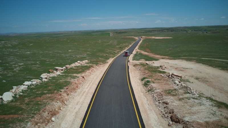 Şanlıurfa Kırsalında Ulaşım Güvenliği Çalışmaları Sürüyor