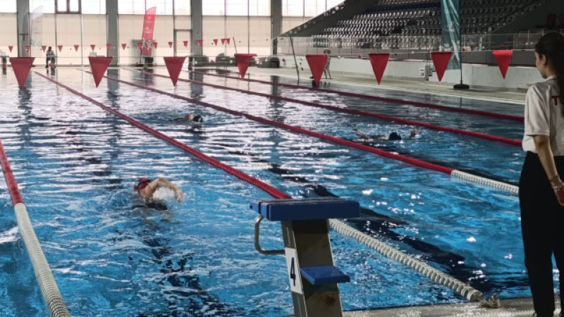 Şanlıurfa’da Uluslararası Yüzme Yarışması Gerçekleştirildi
