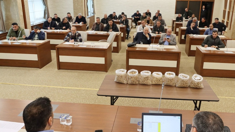 Şanlıurfa Ticaret Borsasında TİGEM'e Ait Fıstık İhalesi Yapıldı