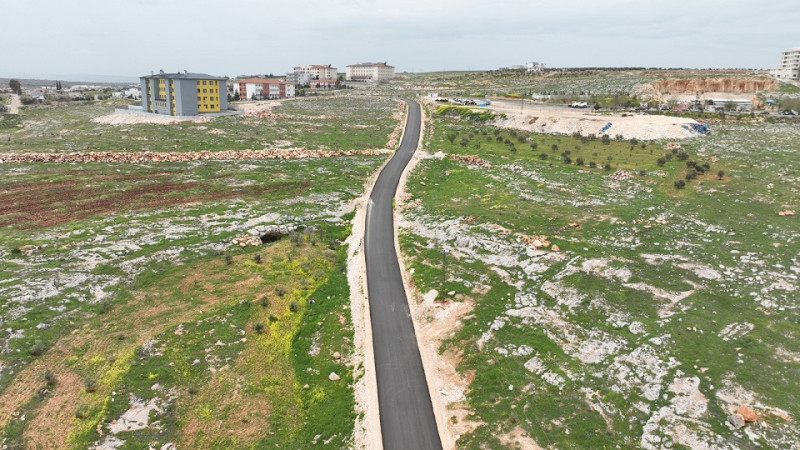 Şanlıurfa'nın Modern Gurup Yolunda Asfalt Serimini Tamamladı