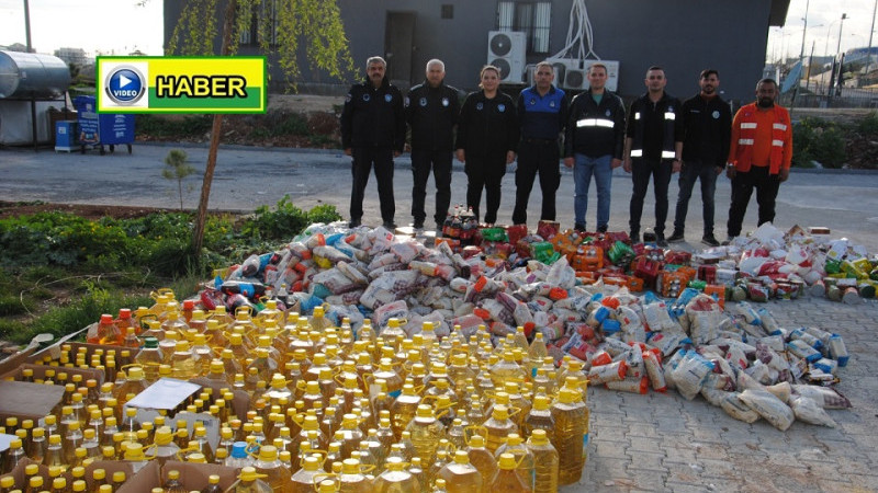 Şanlıurfa'da Son Kullanma Tarihi Geçmiş Tonlarca Gıda Ürünü Ele Geçirildi