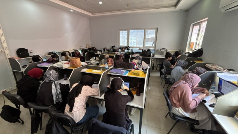 Eyyübiye'de Gençler Sınavlara Hazırlanıyor