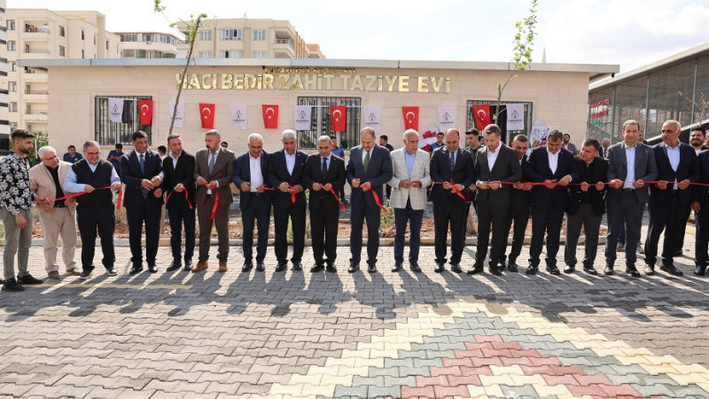Karaköprü'de Hacı Bedir Zahit Taziye Evi Hizmete Açıldı