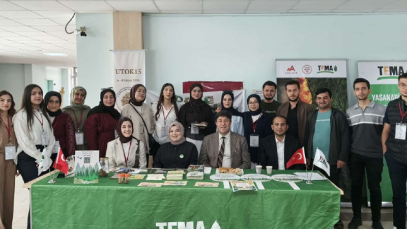 TEMA Vakfı UTOK Kongresi’nde Misafirlere Faaliyetlerini Anlattı