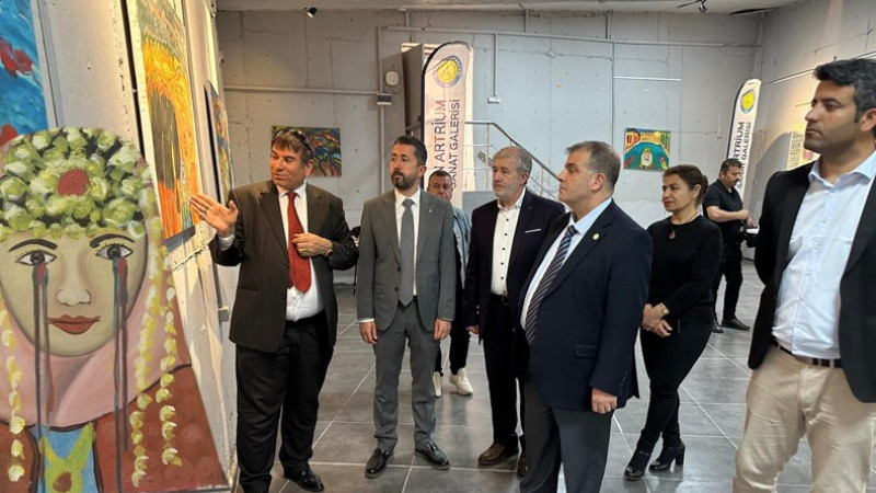 “Kan Ağlayan Zelo’ Sergisinin Açılışı Yapıldı
