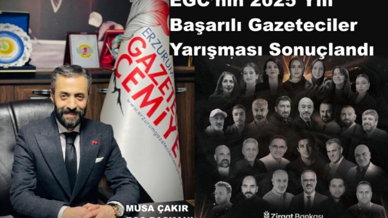 “Başarılı Gazeteciler Yarışması”nın 2025 Yılı Sonuçları Açıklandı