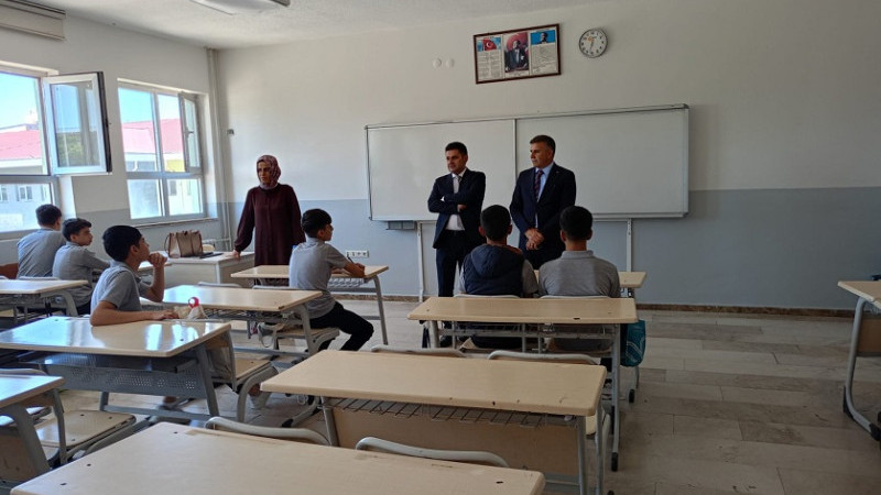 Mesleki ve Teknik Eğitim Genel Müdürü Salih KAYGUSUZ Siverek Ahmet Koyuncu MTAL'yi Ziyaret Etti