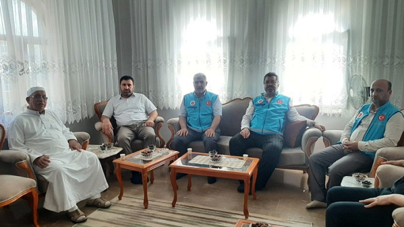 Şanlıurfa İl Müftülüğü’nden Hacılara Ziyaret