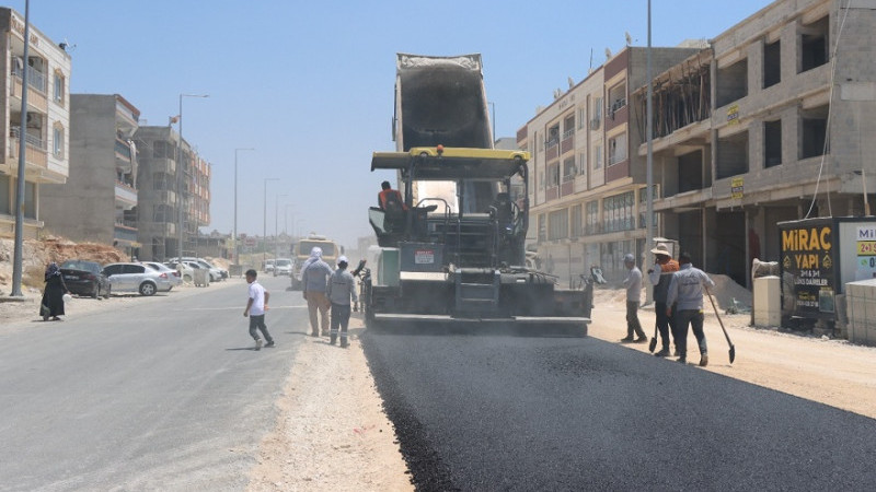 Şanlıurfa Büyükşehir Belediyesi'nden Devteyştinde 4 Şeritli Ulaşım Çalışması