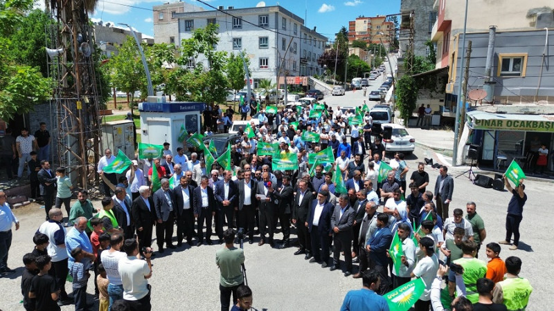 HÜDA PAR'dan Bozova Belediyesi'ne Tepki