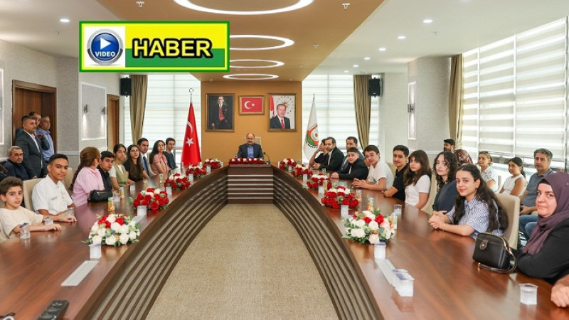 Başkan Gülpınar, LGS Şampiyonlarını Ağırladı