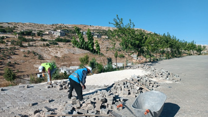 Eyyübiye’de Sokak Yenileme Çalışmaları Devam Ediyor
