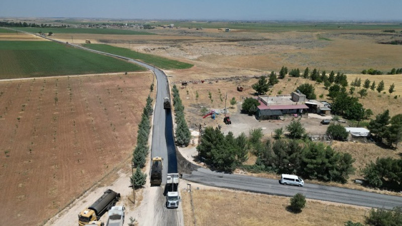 Şanlıurfa Büyükşehir Belediyesi'nden Viranşehir'de Gurup Yolu Çalışması