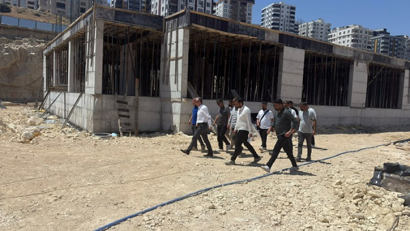 Şanlıurfa Millî Eğitim Müdürü Kökrek, Eğitim Yatırımlarını Yerinde İnceledi
