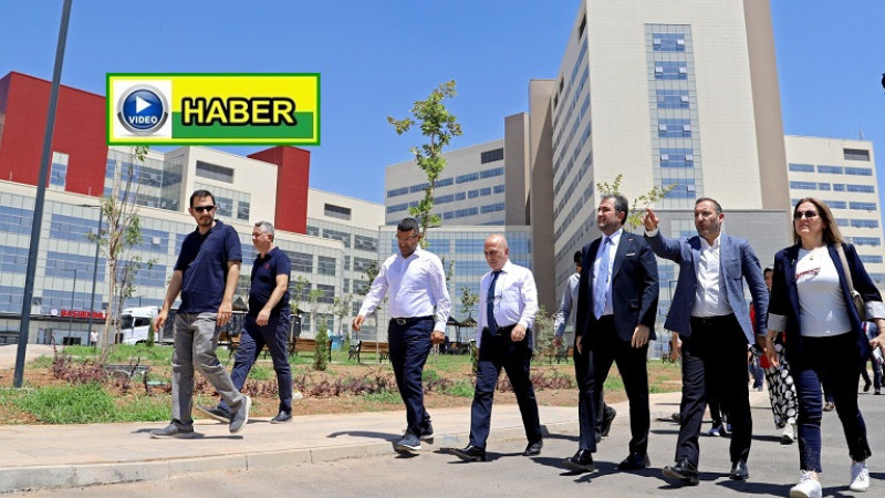 Şanlıurfa Şehir Hastanesi’nde Sona Doğru Saha İncelemesi Gerçekleştirildi