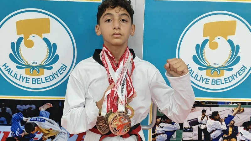 Türkiye Şampiyonu Şanlıurfalı Sporcu Yunus Efe Dinlemez, Milli Takıma Seçildi